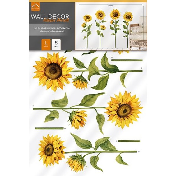Adesivo Murale - Sunflower