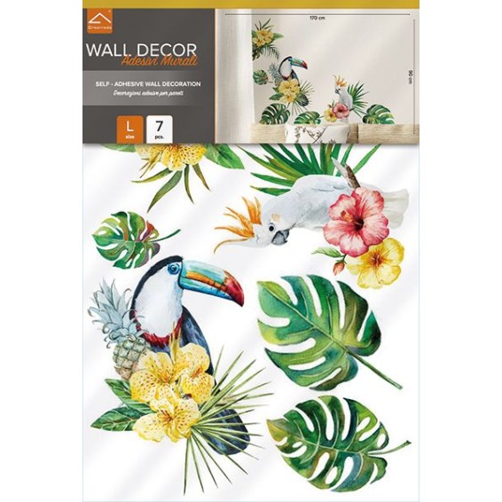 Adesivo Murale - Tropical Birds