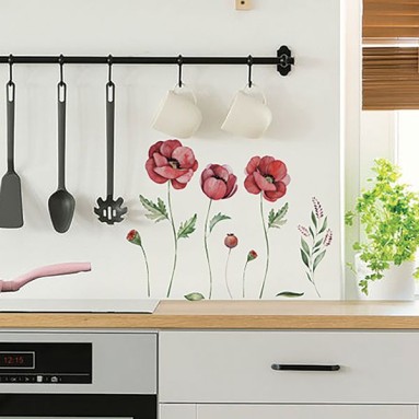 Adesivi decorazioni parete Adesivo Murale - Gattino & Pesciolino