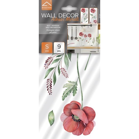 Adesivi decorazioni parete Adesivo Murale - Gattino & Pesciolino