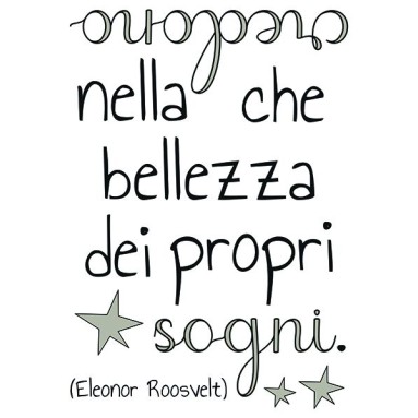  Decorazione adesiva per pareti - Frase Adesiva - Sogni