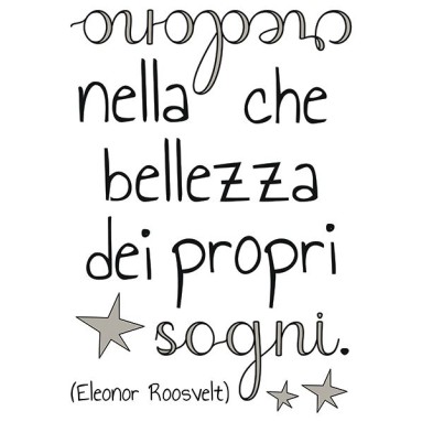 Frase Adesiva - Sogni