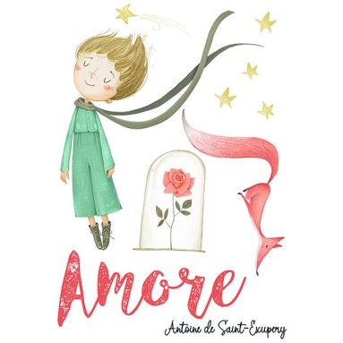  Decorazione adesiva per pareti - Frase Adesiva - Piccolo Principe