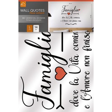 Frase Adesiva - Famiglia