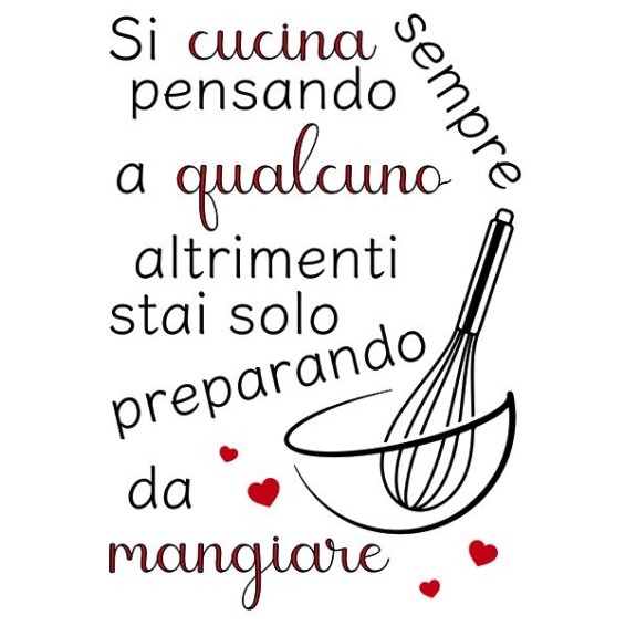  Decorazione adesiva per pareti - Frase Adesiva - Pensando a Qualcuno