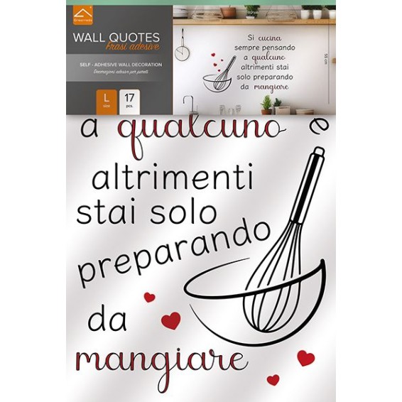 Frase Adesiva - Pensando a Qualcuno