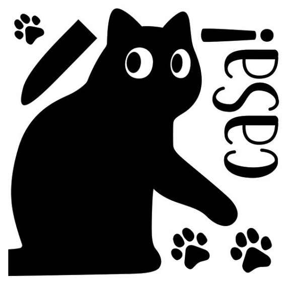 Frase Adesiva - Gatto