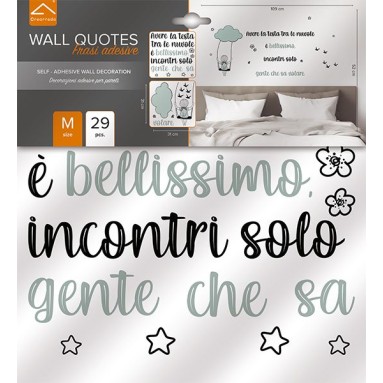 Frase Adesiva - Testa tra le Nuvole