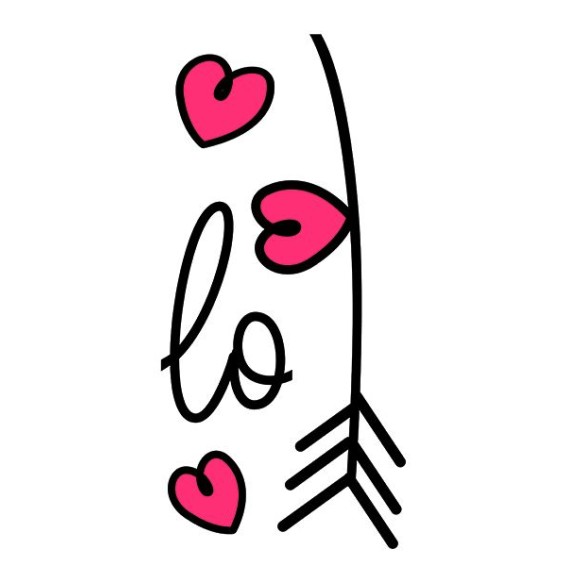  Decorazione adesiva per pareti - Frase Adesiva - Love