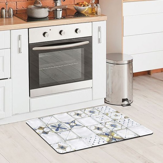 Tappeto assorbente in poliuretano - Asciughino - Provence Tiles 40x60