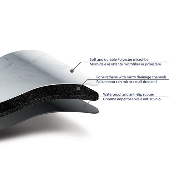 Asciughino - Blue Fishes 40x60