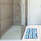  Tappeto assorbente per uso domestico - Asciughino - Blue Waves 40x60