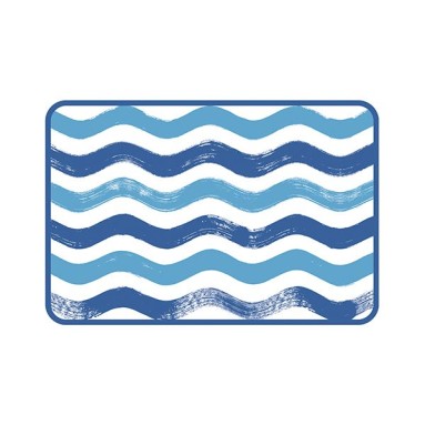 Asciughino - Blue Waves 40x60