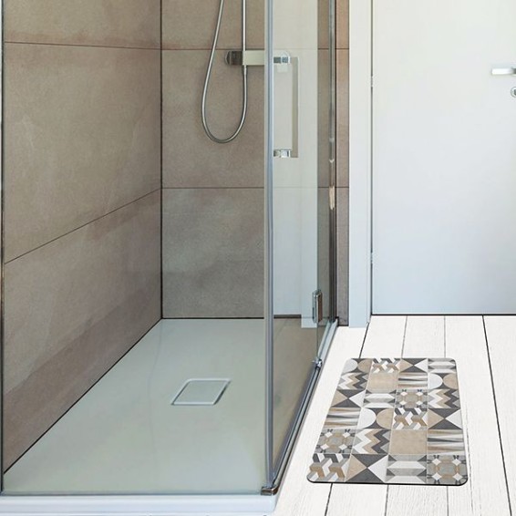 Asciughino - Geometric Tiles 40x60