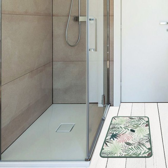  Tappeto assorbente per uso domestico - Asciughino - Green Palms 40x60