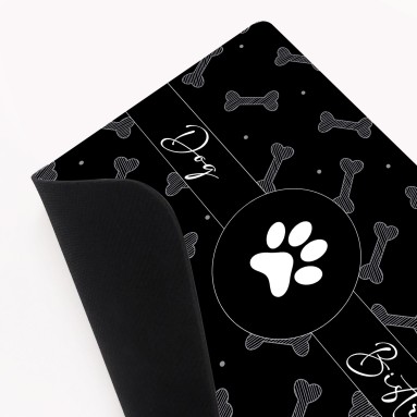 Asciughino - Dog Bistrot 40x60