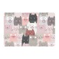  Tappeto assorbente per uso domestico - Asciughino - Funny Cats 40x60