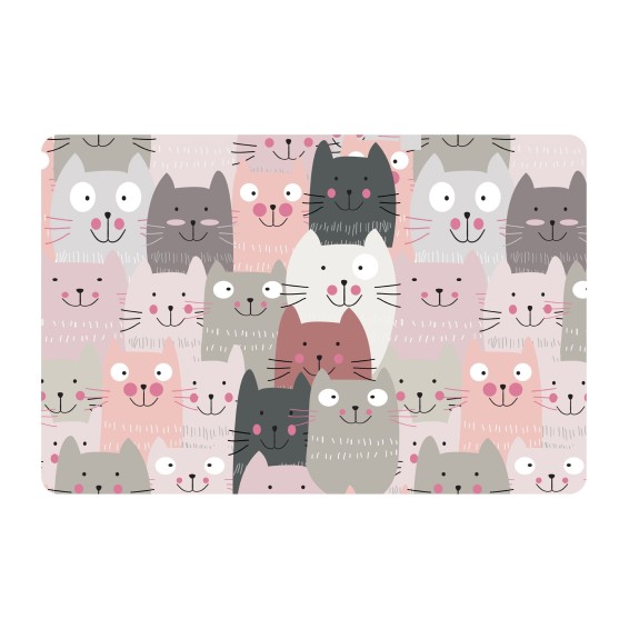  Tappeto assorbente per uso domestico - Asciughino - Funny Cats 40x60