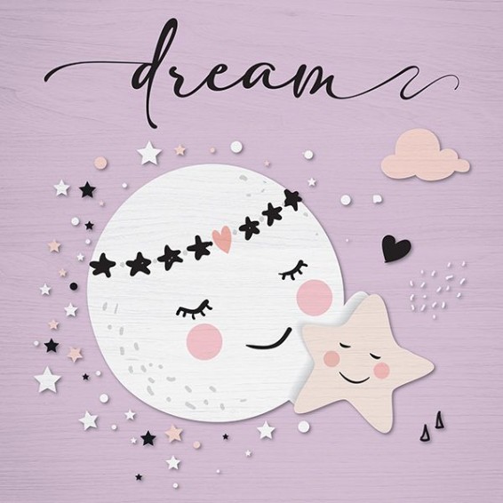  Stampa su Legno - Wood Art - Dream