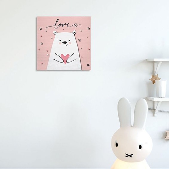 Quadri in Legno - Wood Art - Love