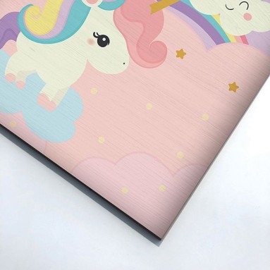 Wood Art - Cloud Unicorn