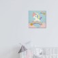 Quadri in Legno - Wood Art - Rainbow Unicorn
