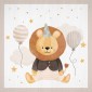  Stampa su Legno - Wood Art - Lion Birthday