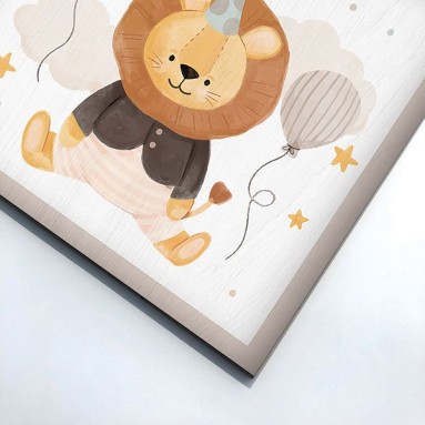 Wood Art - Lion Birthday