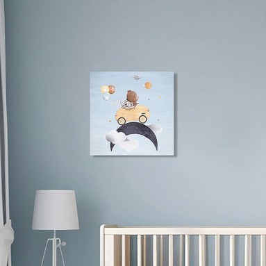 Wood Art - Driving Bear