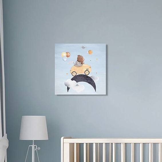 Wood Art - Driving Bear