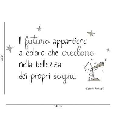 Frase Adesiva - Sogni