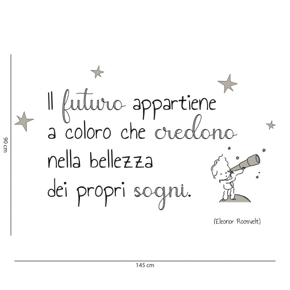 Frase Adesiva - Sogni