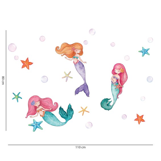 WA L Flat Mermaids