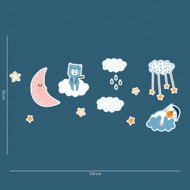 Adesivi Fosforescenti per Camerette bambini Glow Bears