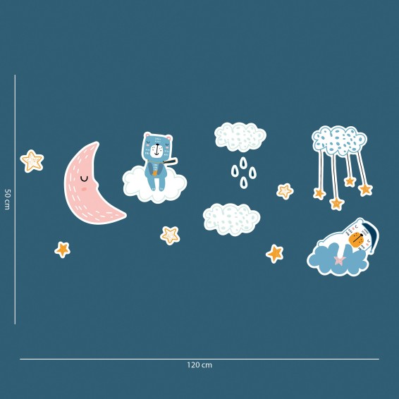 Adesivi Fosforescenti per Camerette bambini Glow Bears