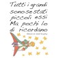 grafica prodotto per camerette frase adesiva il piccolo principe