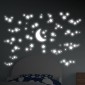 ambientazione prodotto adesivo fosforescente camerette starry night