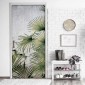 ambientazione prodotto rivestimento per porta vintage tropical
