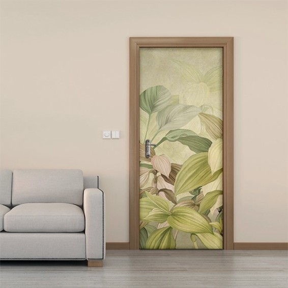 ambientazione prodotto rivestimento per porta equatorial rain forest