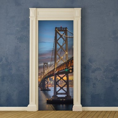 ambientazione prodotto rivestimento per porta bridge