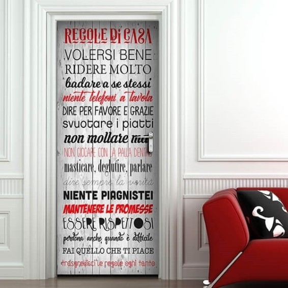 ambientazione prodotto rivestimento per porta regole