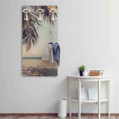 ambientazione prodotto attaccapanni in legno a parate palm