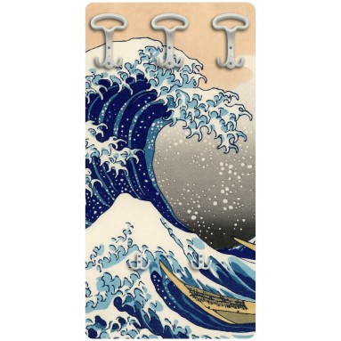 grafica prodotto attaccapanni in legno a parate hokusai