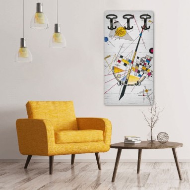 ambientazione prodotto attaccapanni in legno a parate kandisky