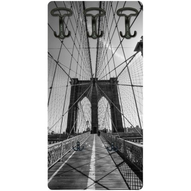 grafica prodotto attaccapanni in legno a parate brooklyn