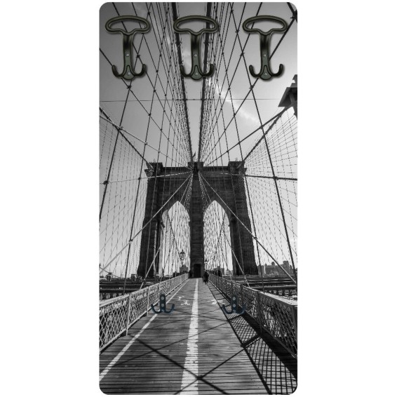 grafica prodotto attaccapanni in legno a parate brooklyn