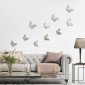 ambientazione prodotto spring decor silver butterflies