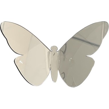 grafica prodotto spring decor silver butterflies