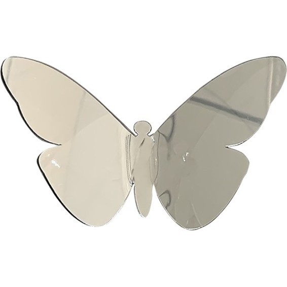 grafica prodotto spring decor silver butterflies