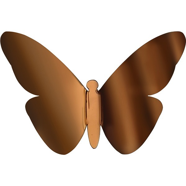 grafica prodotto spring decor bronze butterflies